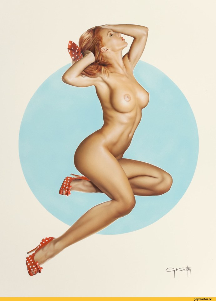 Рисованные эротические женщины