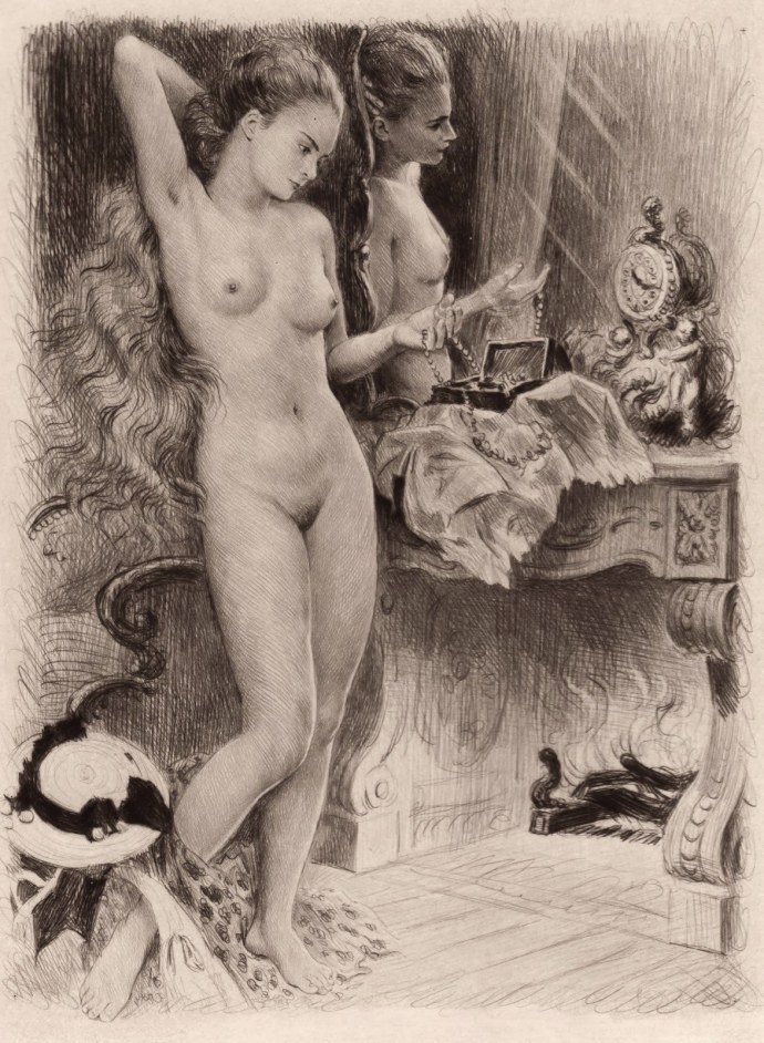 Эдуар-Анри-Авриль. "Мастурбация"