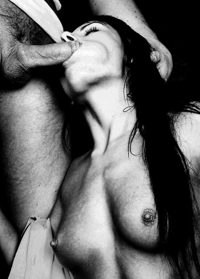 Эротический поцелуй члена