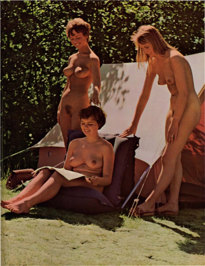 Семейный натуризм ретро