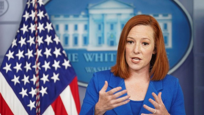 The White House Press secretary Jen Psaki