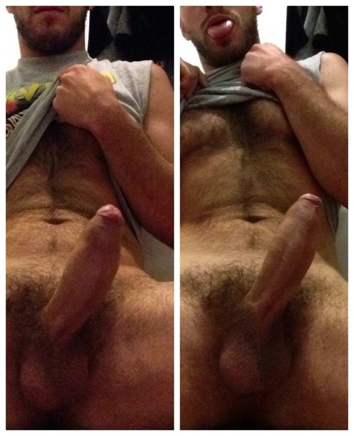 Секси молодые парни селфи член