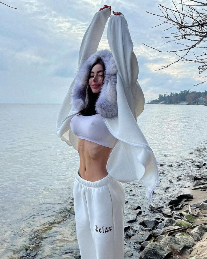 Мария Лиман ноги