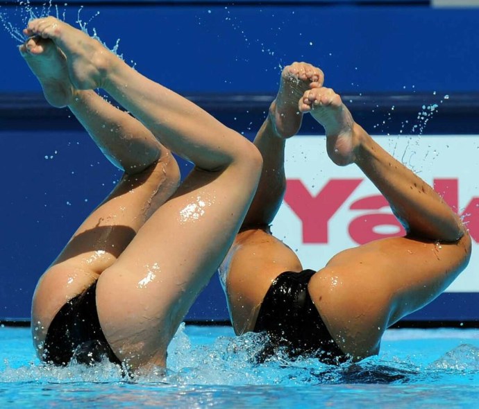 Порно видео Соревнования по плаванию