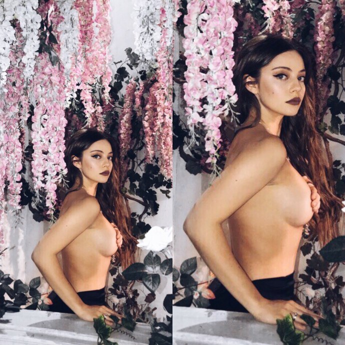 Ольга Серябкина голая грудь