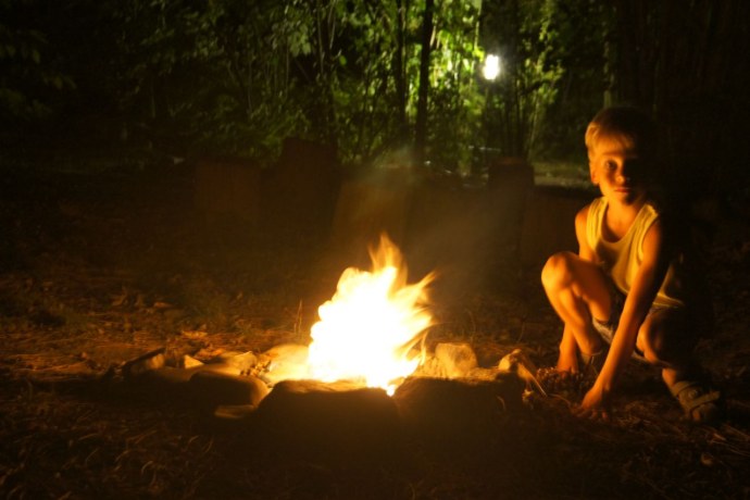 Shovel Knight Campfire