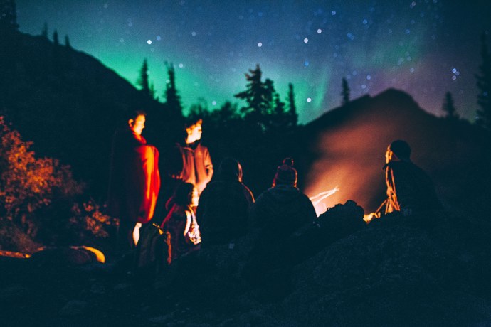 Вечер у костра