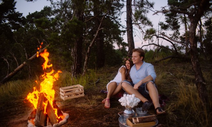 Природа ночью фото