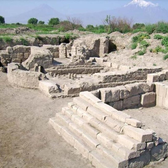 Хор Вирап зимой