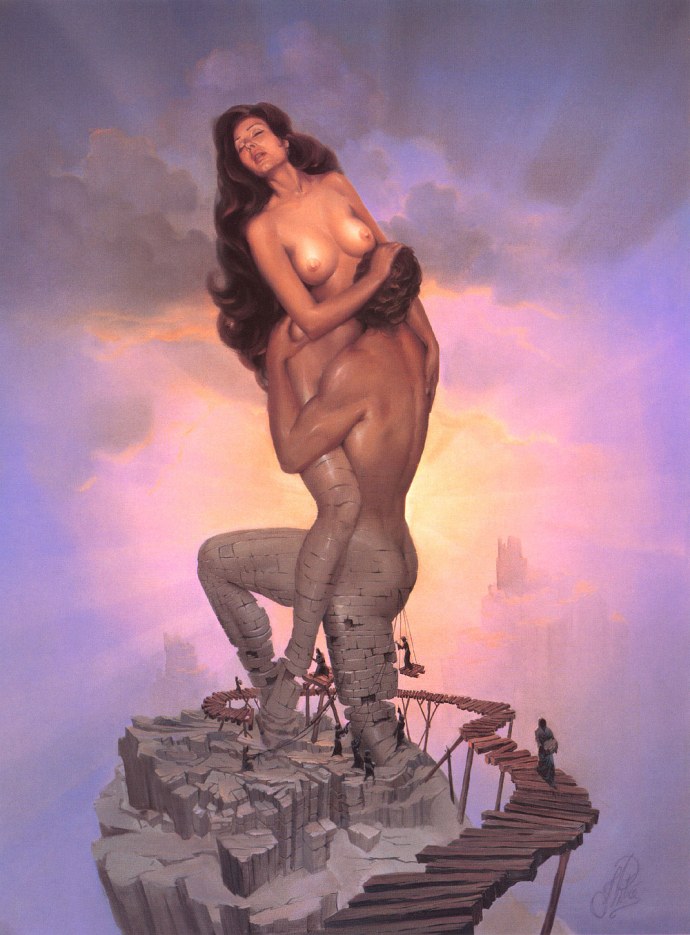 Сюрреализм любовь страсть ню