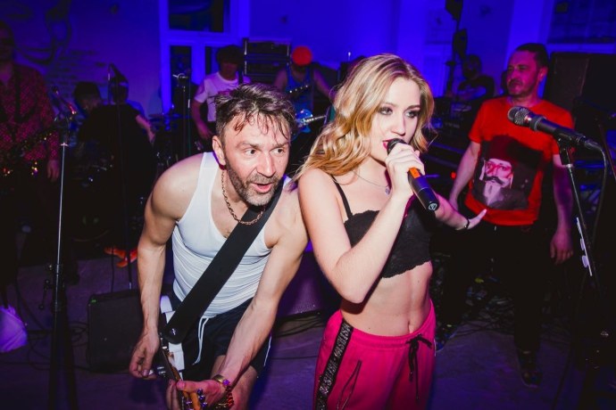 Вокалистка группы Ленинград