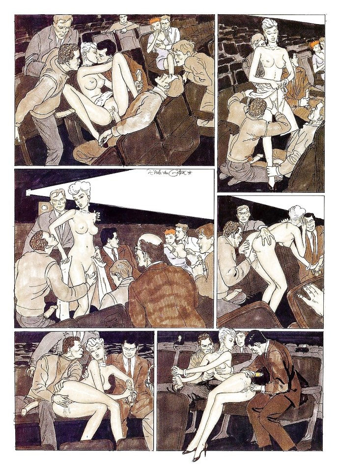 Комиксы эксгибиционизм