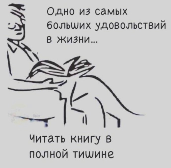Это величайшее удовольствие в жизни чтение книги