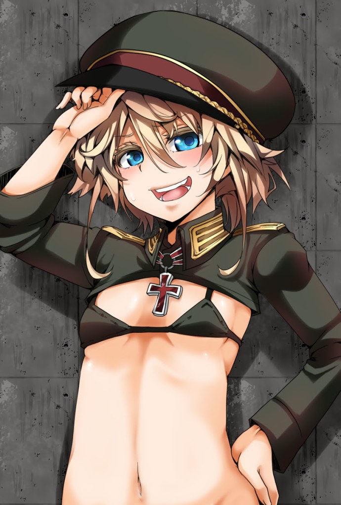 Youjo Senki Tanya Degurechaff хентай ass
