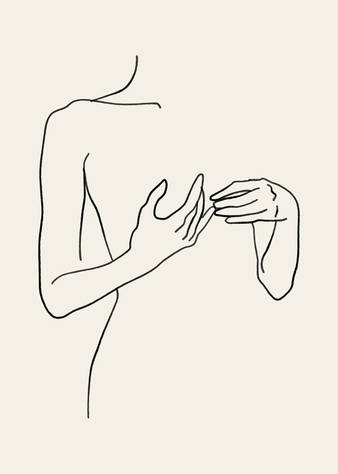 Девушка снимает трусы и лифчик