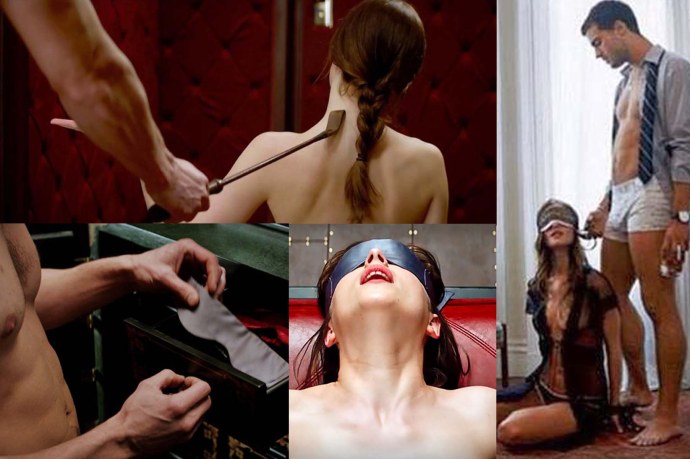 Дакота Джонсон из 50 оттенков bdsm