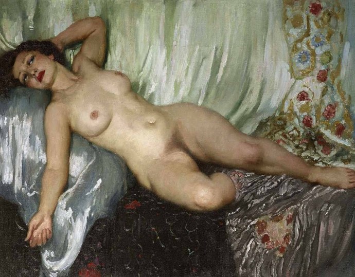 Художник Laszlo Gulyas Венгрия nude