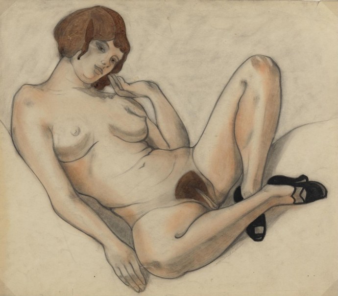 Ню живопись Эрик Валлес