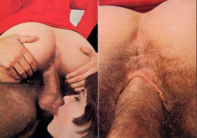 Ретро анал крупным планом