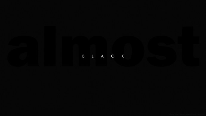 Надписи на черном фоне