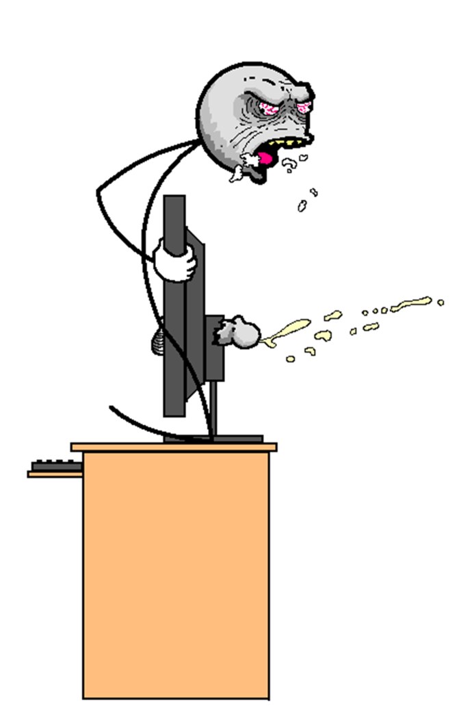 Пробил монитор Мем