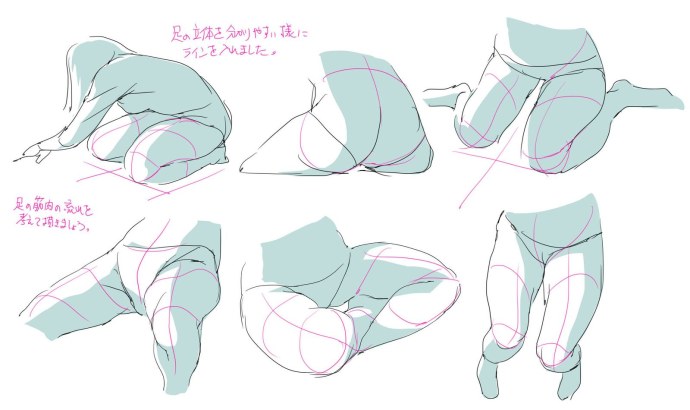 Референсы по бедра