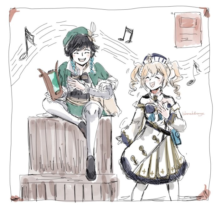 Геншин Импакт пляж