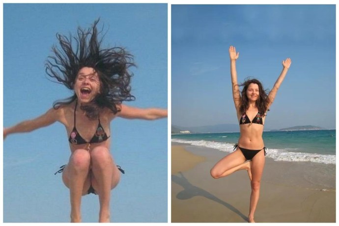 Раздетые девушки в колготках