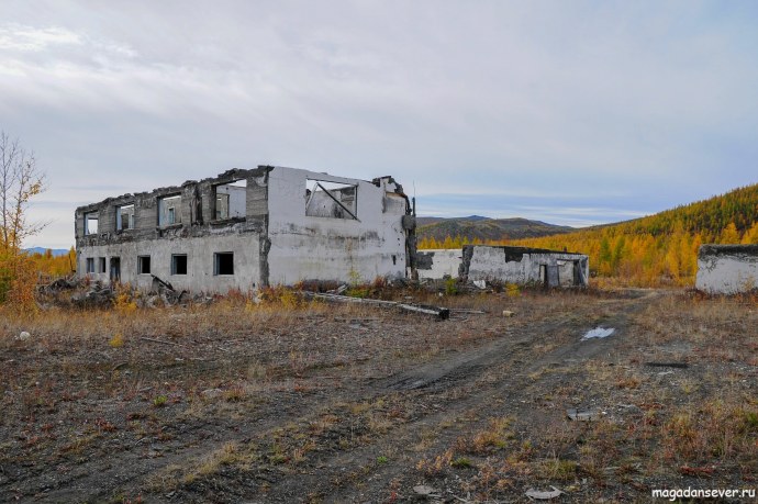 Поселок Омчак полюс