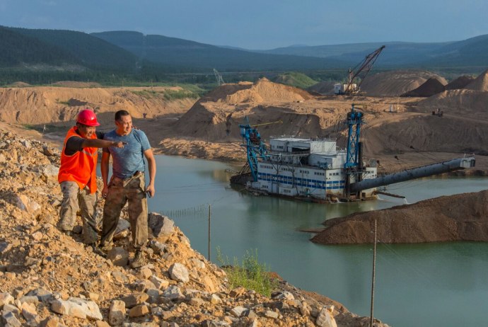 Вахтовый поселок Омчак полюс