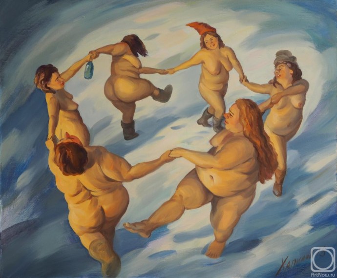 Праздник Ивана Купала ню