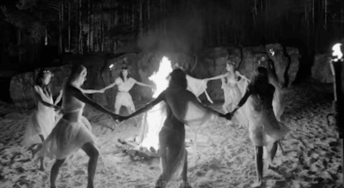 Ханс Зацка Лесные нимфы