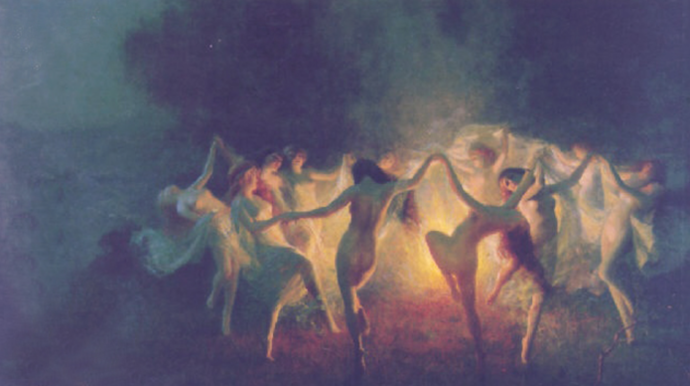 Джон Уильям Уотерхаус нимфы