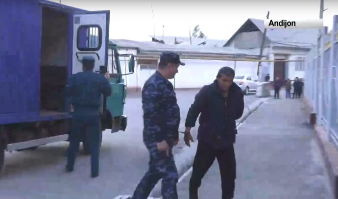 Карта Узбекистана вектор