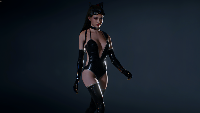 Resident Evil 2 Клэр одежда латекс