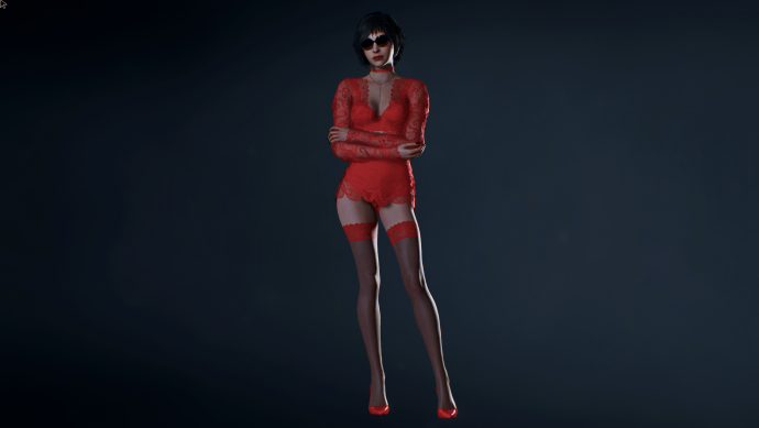 Ада Вонг re 2 Remake талия