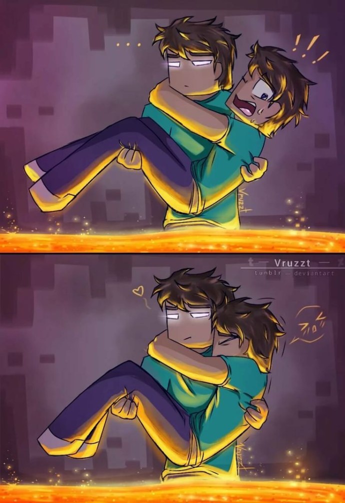 Стив и ХЕРОБРИН арт