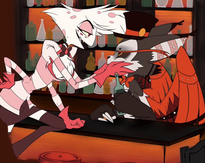 Hazbin Hotel sex Чарли и Энджел
