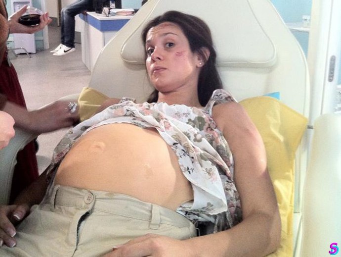 Галина Безрук фото беременной