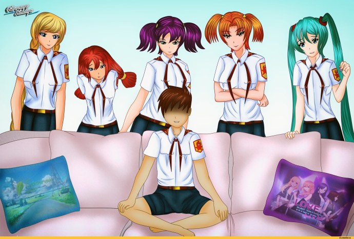 Бесконечное лето Мику и семён и Славя