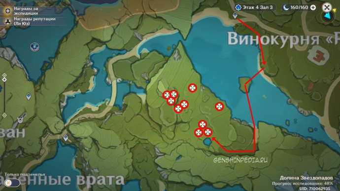 Одуванчики Геншин