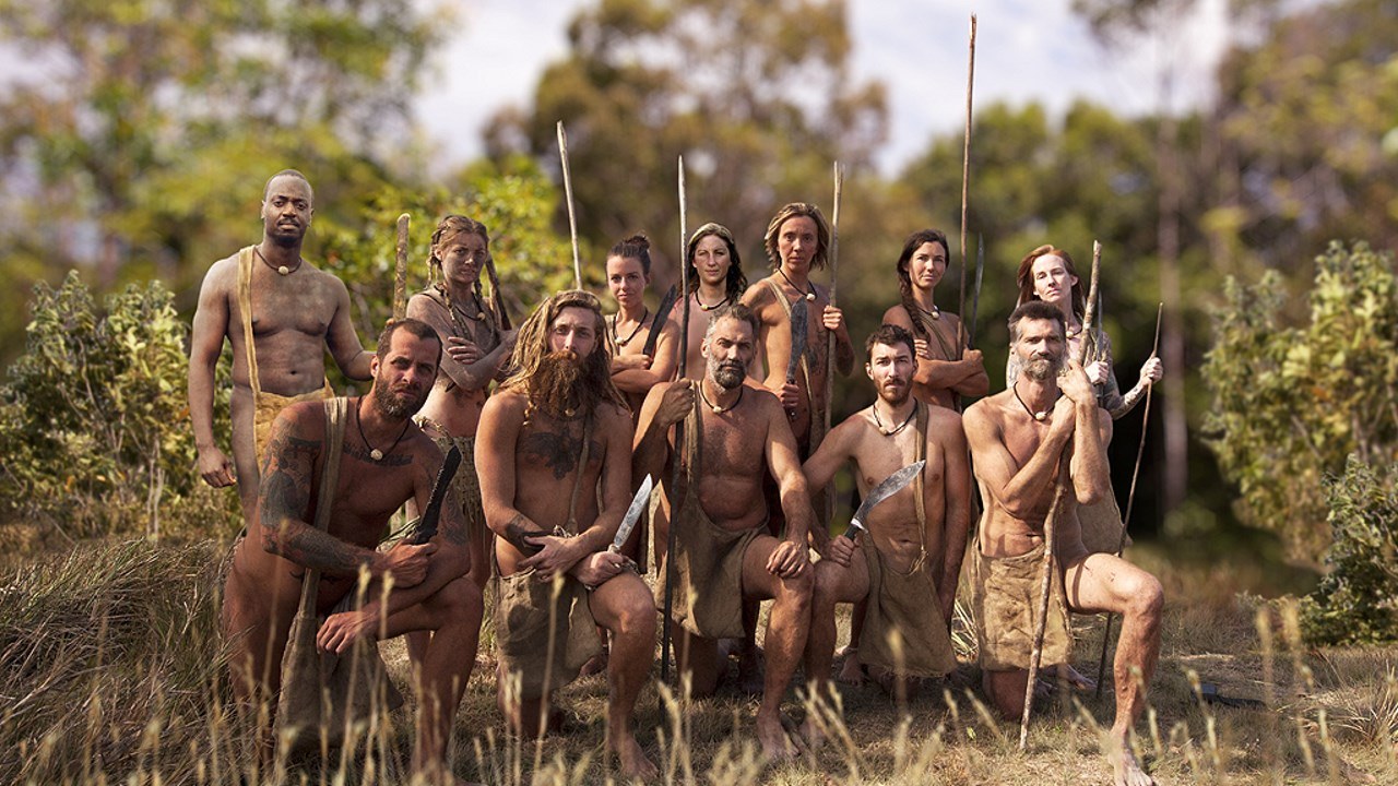 Голые племена в гармонии с природой (17 фото эротики)