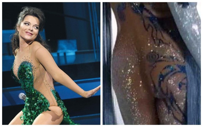 Королёва в голом платье