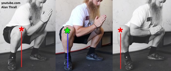 Приседания на коленях