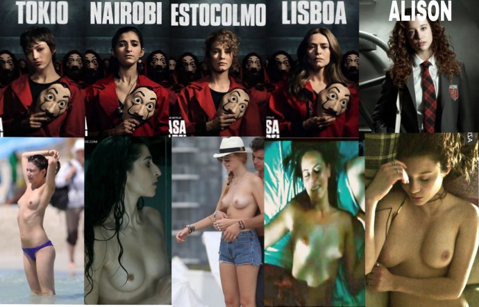 La casa de papel Урсула Корберо nude