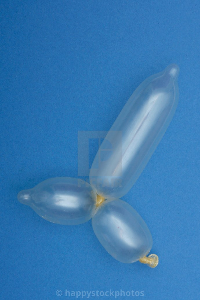 Воздушные шары в виде члена