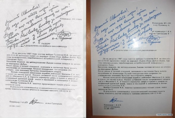 Рапорт командиру части