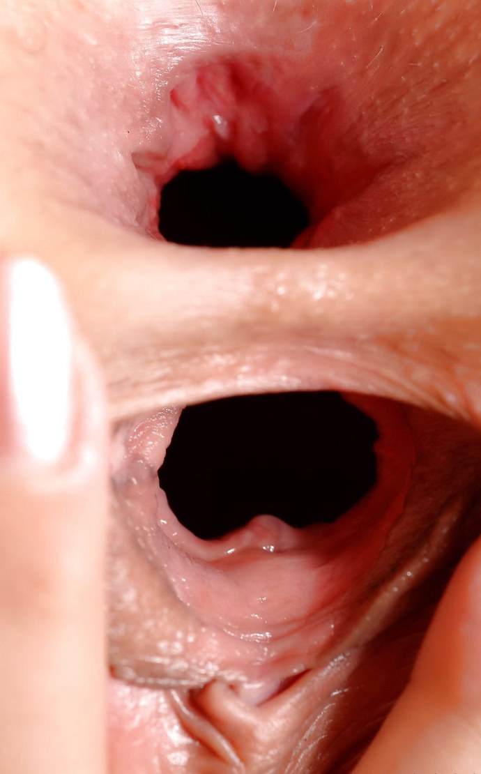 Вагина кончает крупным планом