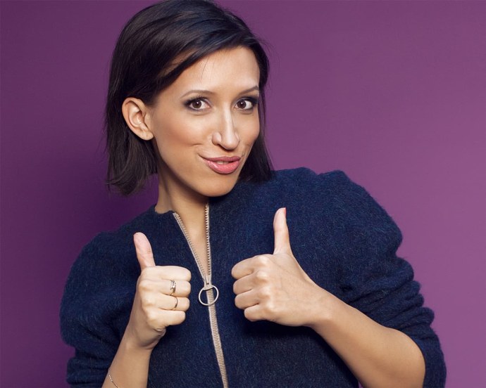 У невесты задралось платье