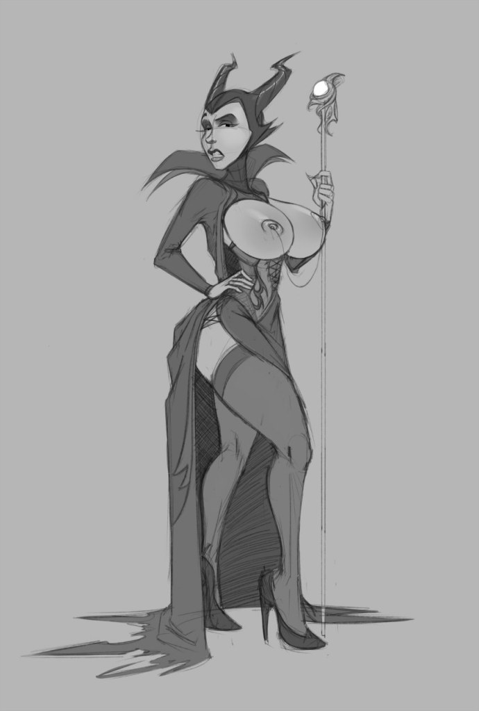 Хентай Малефисента футанари